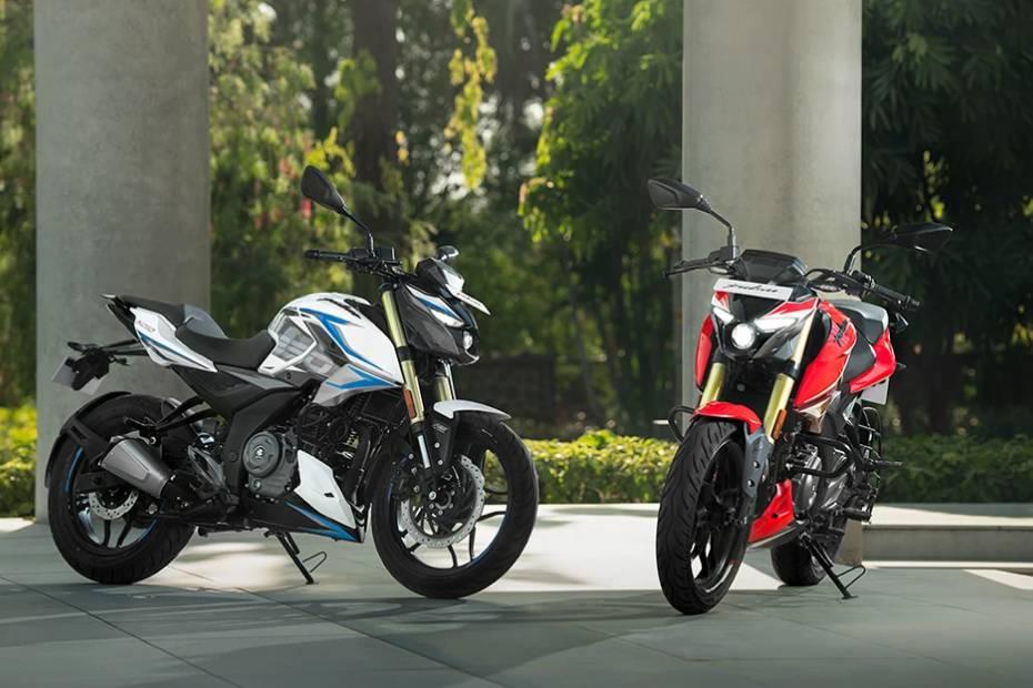 Bajaj pulsar n250 front view