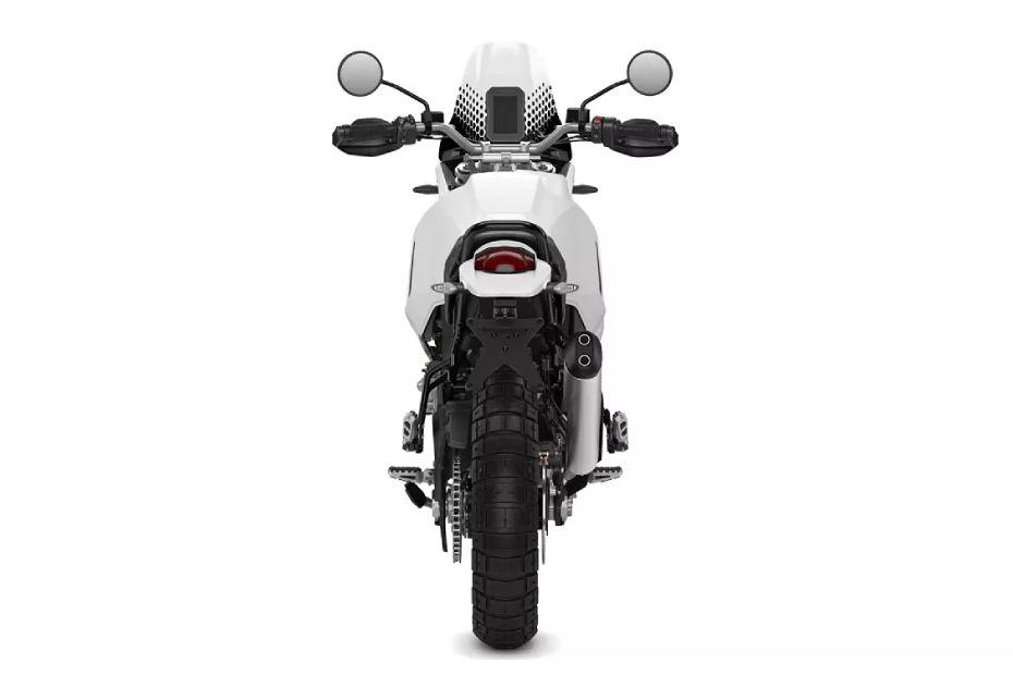 Ducati desertx rear view