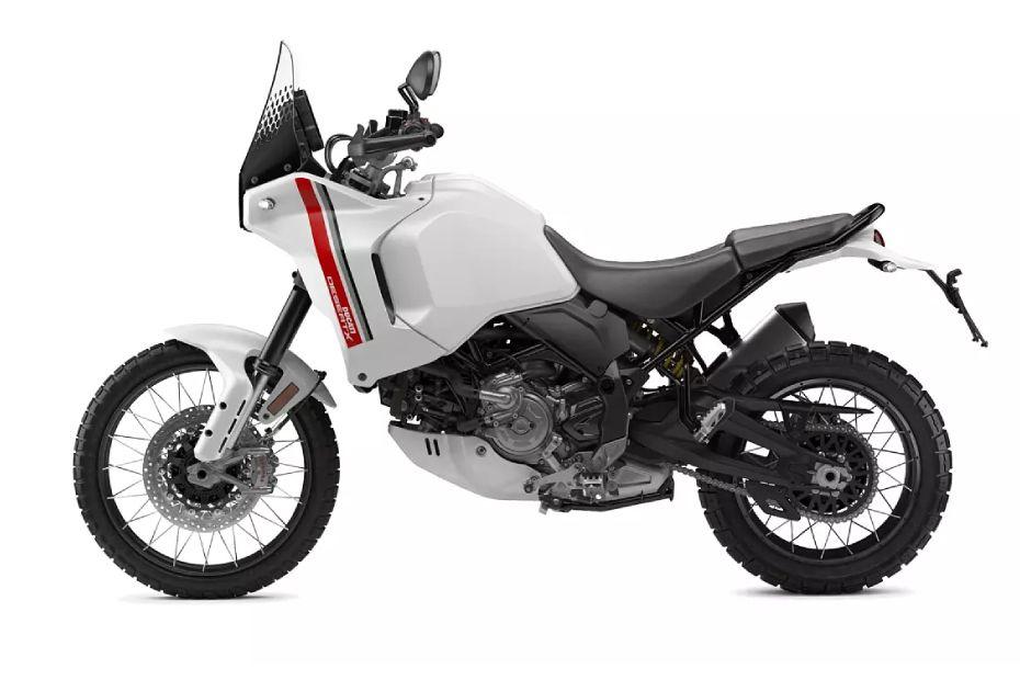 Ducati desertx left side view