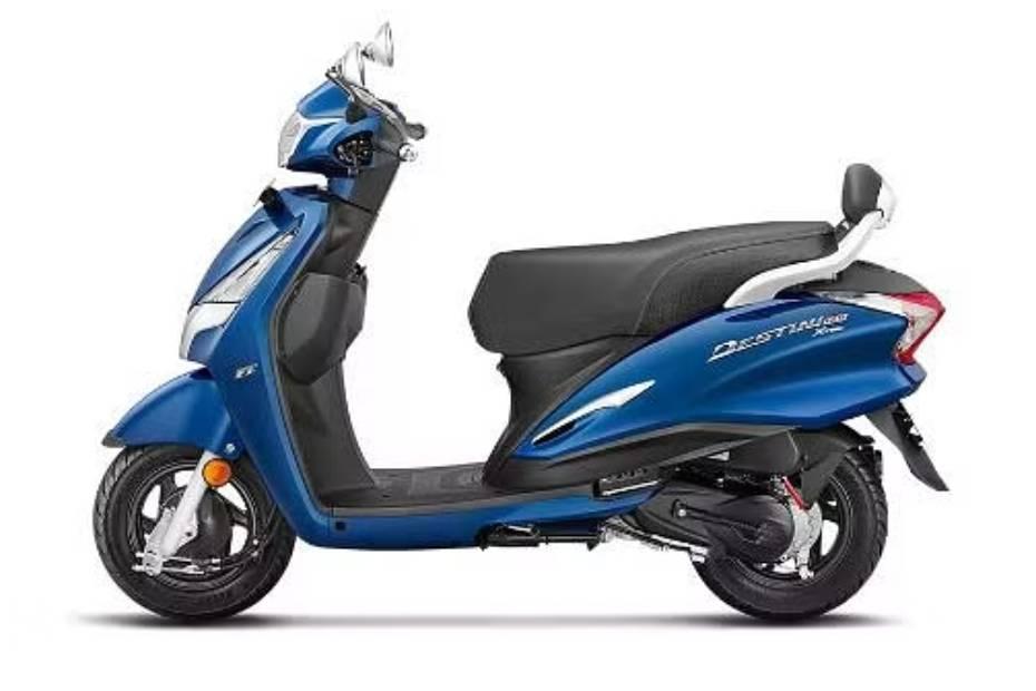 Hero Destini 125 Left Side View