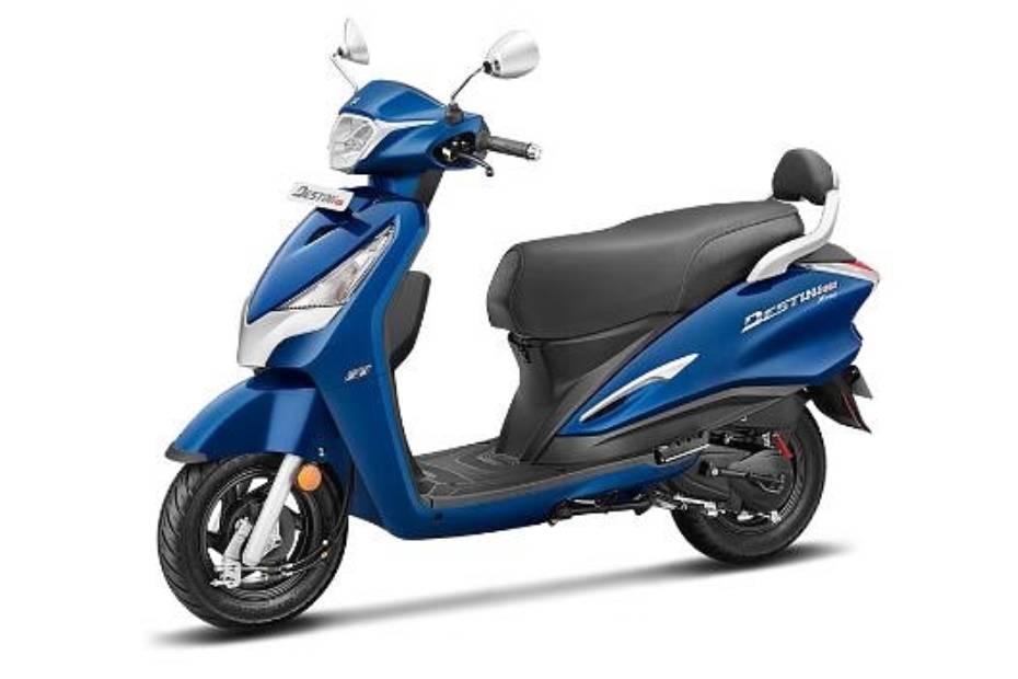 Hero Destini 125 Left Side View