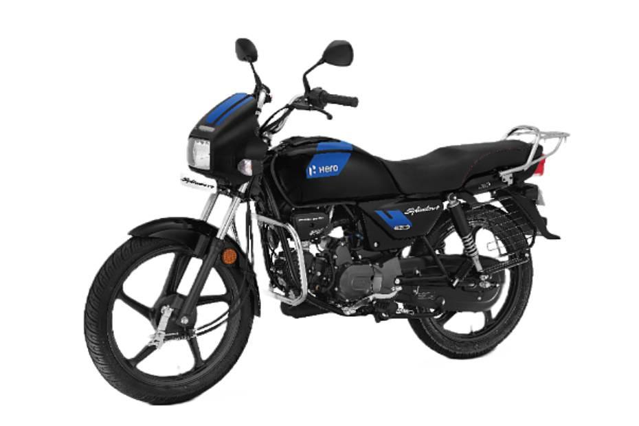 Hero splendor plus xtec left front side view 