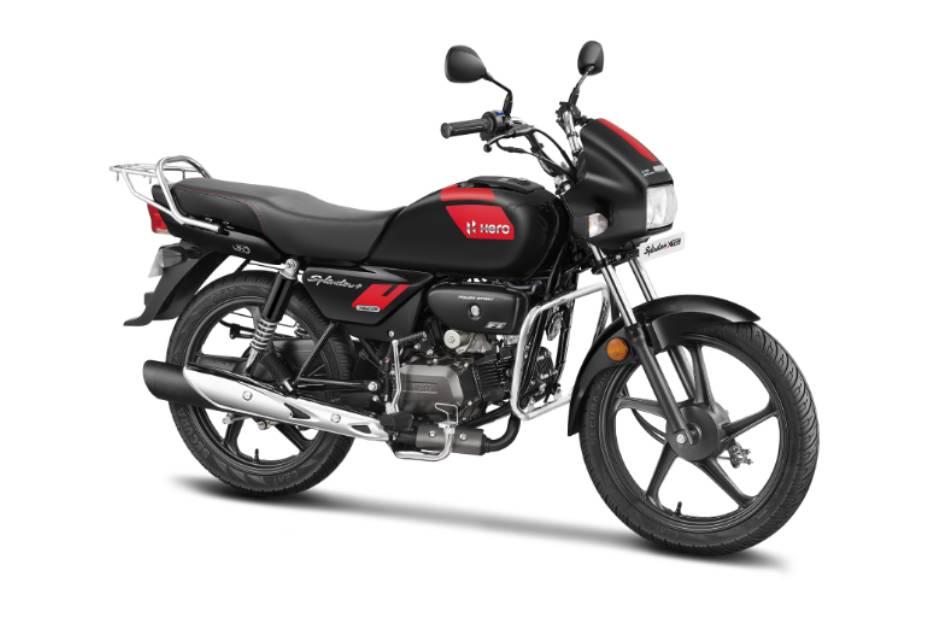 Hero splendor plus xtec right side view