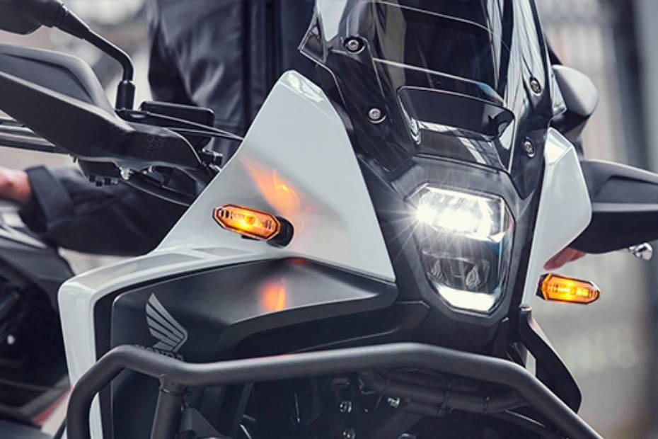 Honda nx500 enhanced visibility