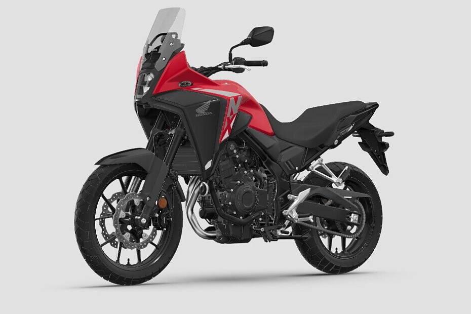 Honda nx500 left front three quarter