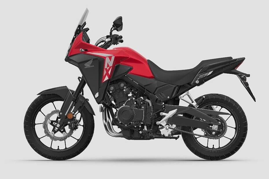 Honda nx500 left view