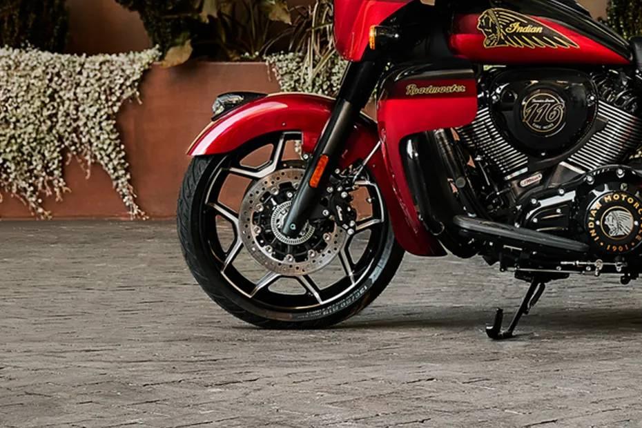 Indian roadmaster elite front tyre wheel