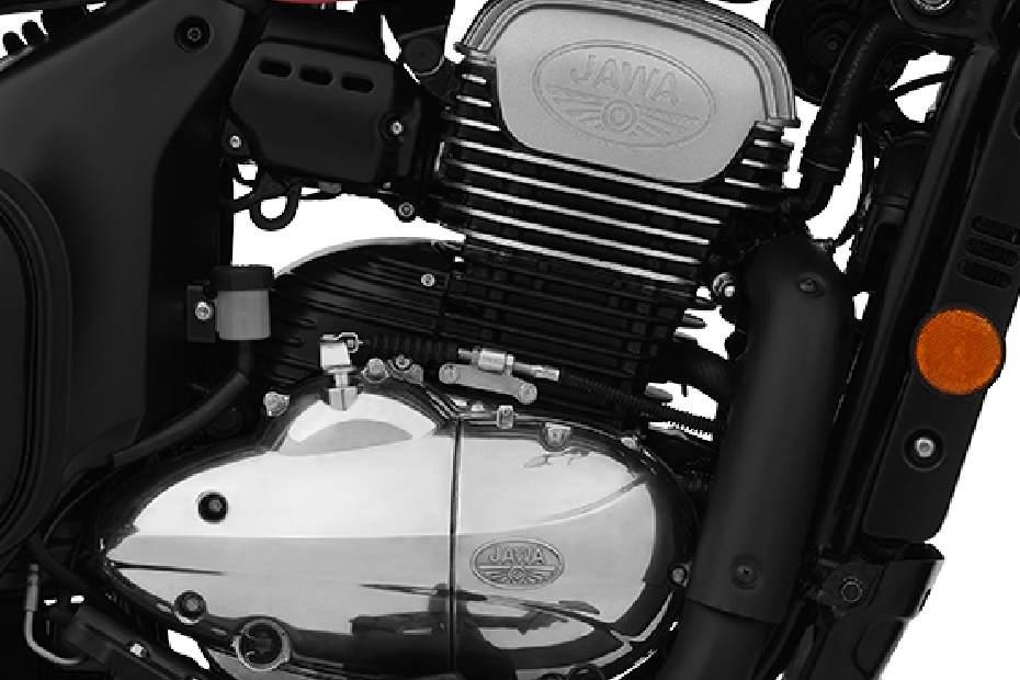 Jawa 42 bobber engine