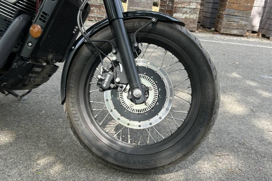Jawa 42 bobber front alloy wheel