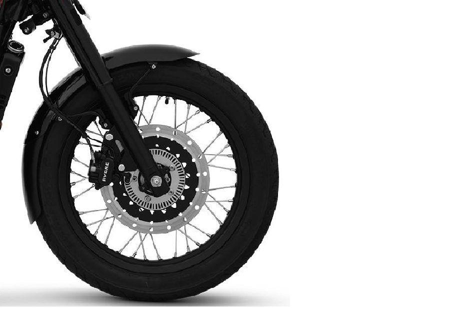Jawa 42 bobber front wheel