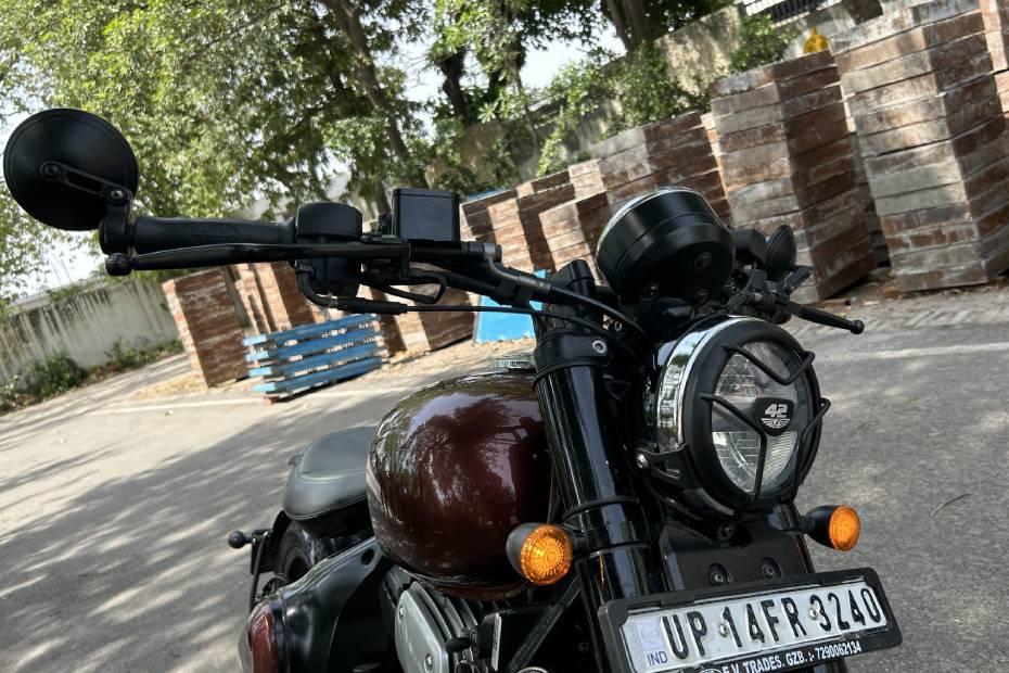 Jawa 42 bobber handle bar