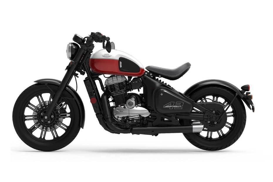 Jawa 42 Bobber Jasper Red Alloy Wheel