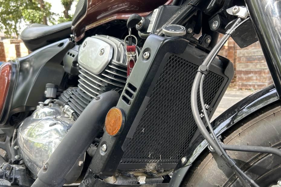Jawa 42 bobber radiator grille