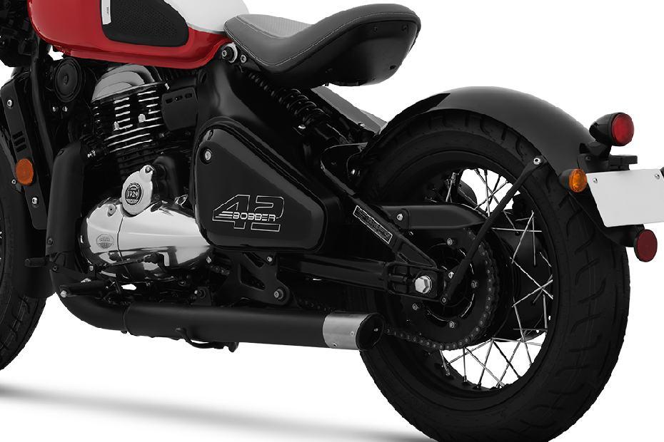 Jawa 42 bobber rear side