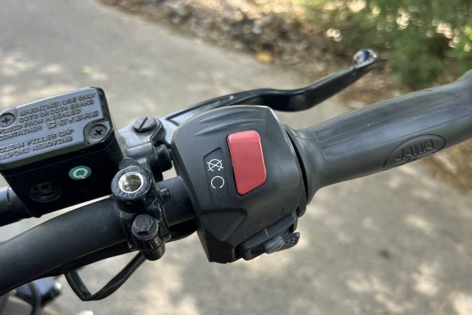 Jawa 42 bobber start/stop button