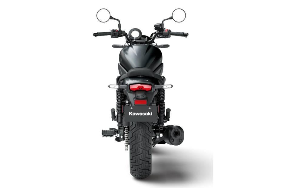 Kawasaki eliminator rear view