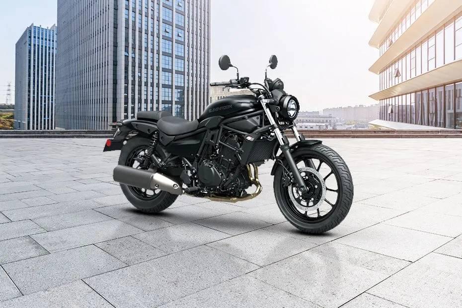 Kawasaki eliminator right side view