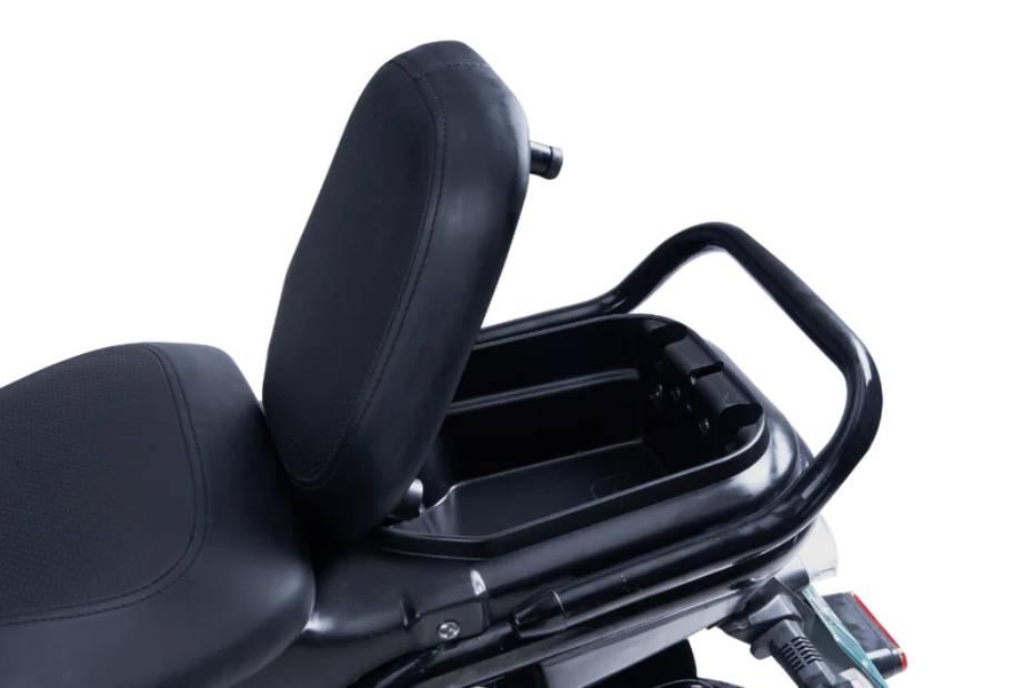 Motovolt M7 Back Storage Space