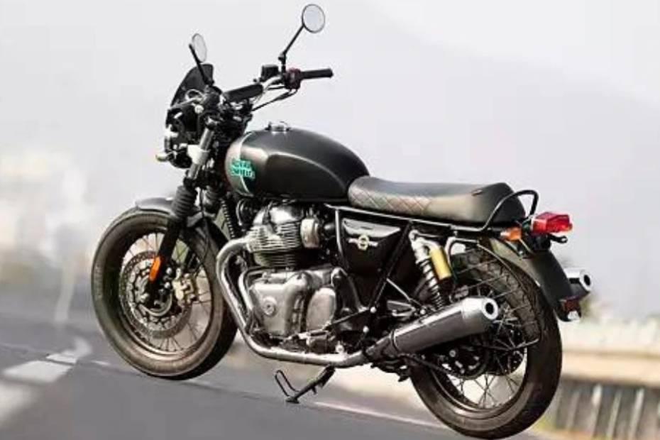 Royal enfield roadster 450 left side view