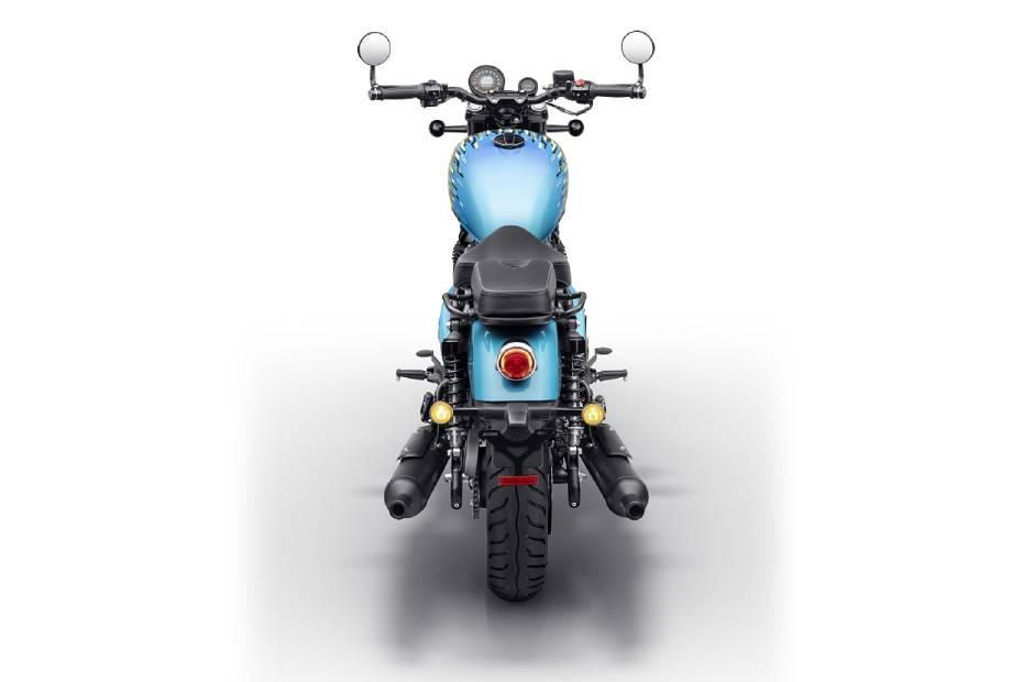 Royal enfield shotgun 650 rear view