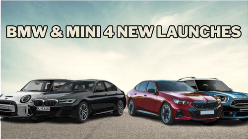 BMW & Mini 4 New Launches