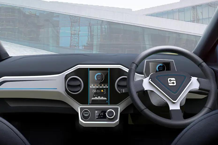 Storm Motors R3 dashboard