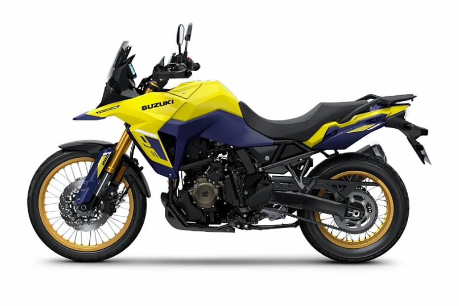 Suzuki v strom 800 de left side view