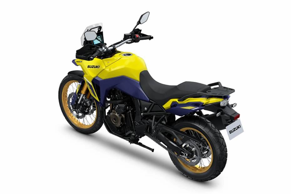 Suzuki v strom 800 de rear left side view