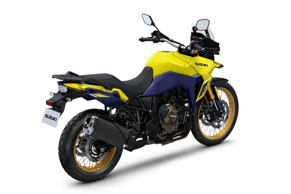 Suzuki v strom 800 de rear right side view