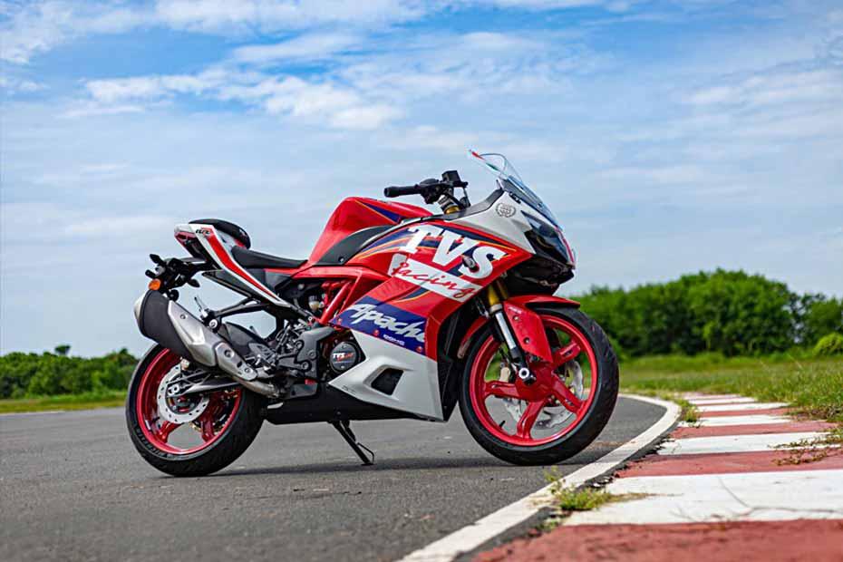 Tvs apache rr 310 right side view