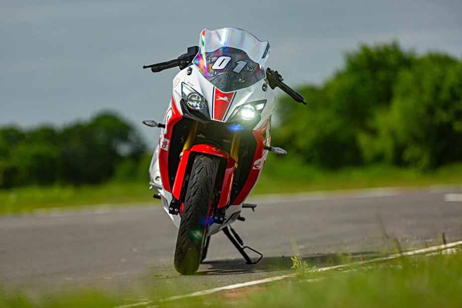 Tvs apache rr 310 front view
