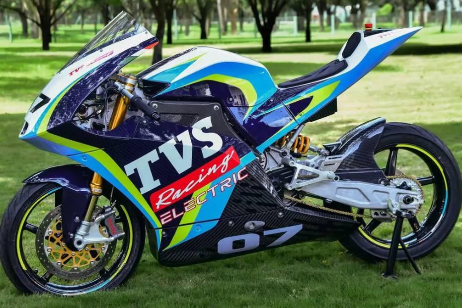 Tvs racing electric left side view