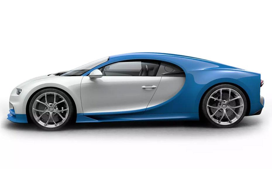 Bugatti Chiron Left Side View