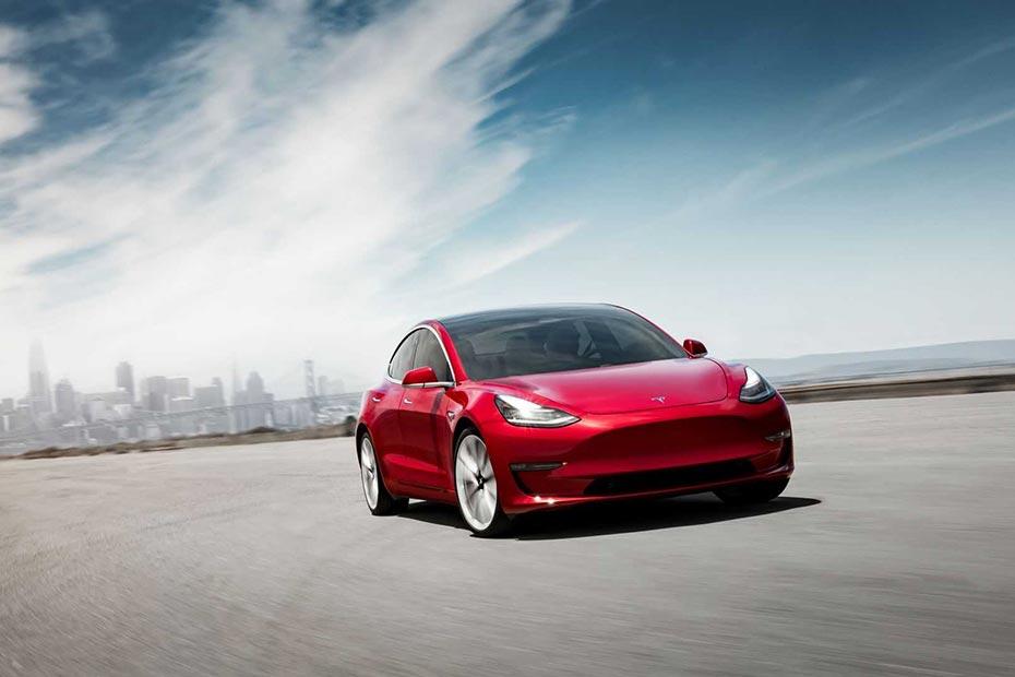 Tesla Model 3 Right Side Front View