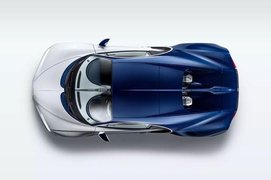Bugatti Chiron Top View