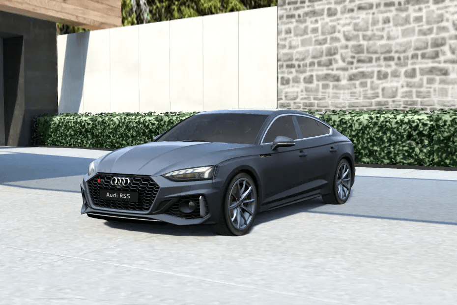 Audi RS5 Left Side Front View