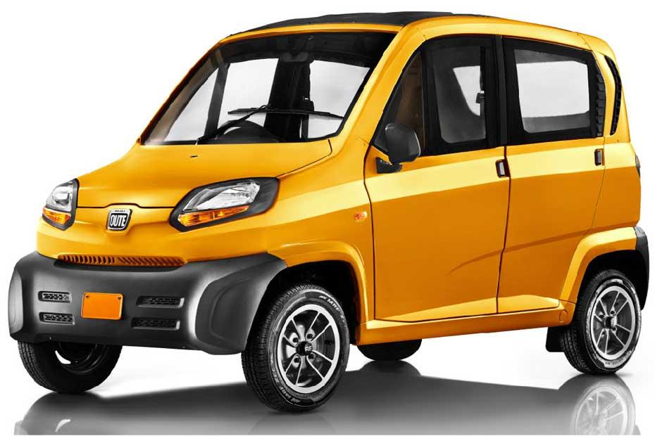 Bajaj Qute RE60 front left side view