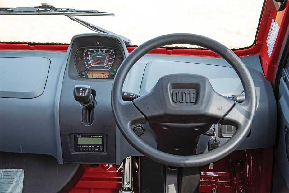 Bajaj Qute RE60 steering