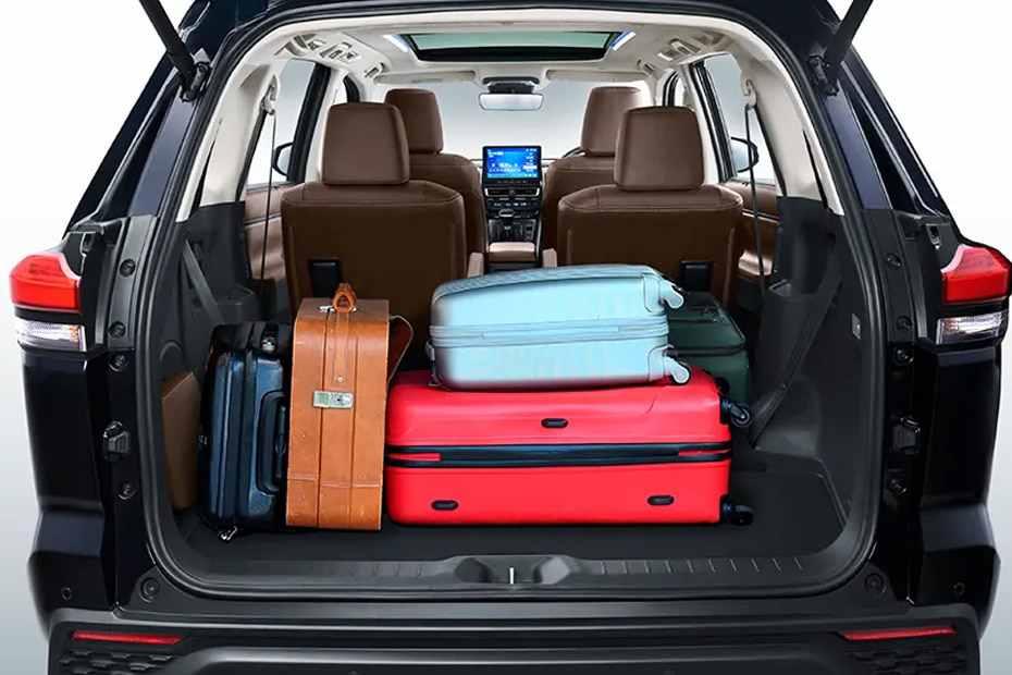 Toyota Innova Hycross Boot Space.