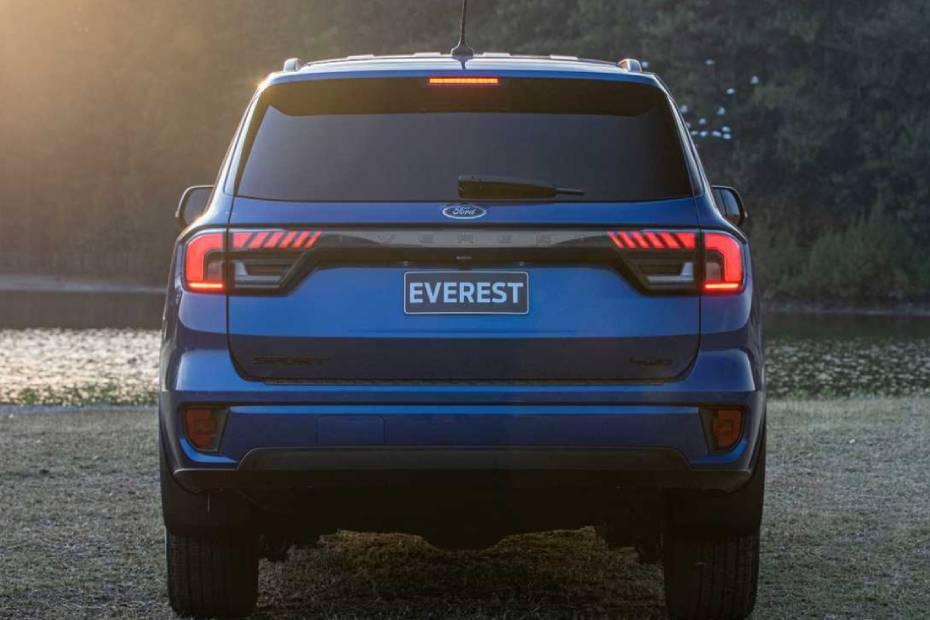 Ford Endeavour Rear View
