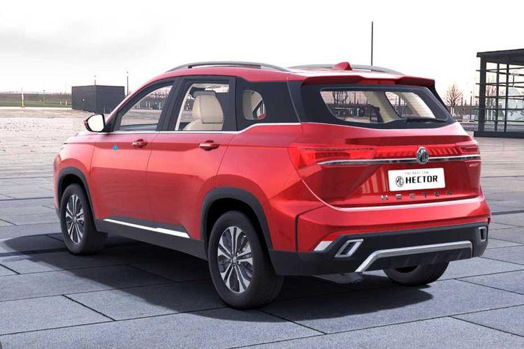 MG-Hector Left Side Rear View