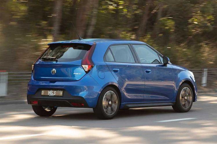 MG 3 Left Right Side Rear View