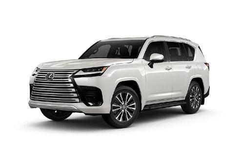 Lexus LX 500d with Ash Open Pore Sumi Black Trim