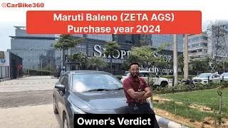 2025 Maruti Baleno Zeta AT Launched | Owner Shares Honest Review & Drive Feel !