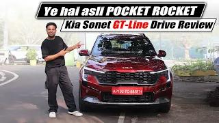 Tata Nexon or Kia Sonet for Performance ? Kia SONET GT Line - Detailed Drive Review ?