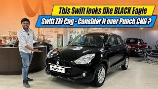 Maruti’s Black Eagle is here ? Swift ZXI CNG Black Edition ? Better than Punch CNG ? Starts @ 5.9L