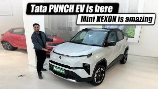 Tata PUNCH EV is here ? Detailed Walkaround | Space , Features , Looks | Price 10.99 Lakhs