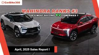Which Company Sold The Most EVs in April ? | EV Sales Report
