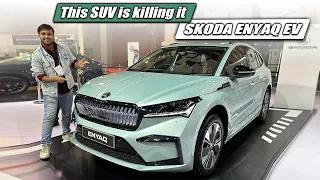This SKODA SUV is crazy ? Skoda ENYAQ wins the heart - Detailed Walkaround ? ENYAQ