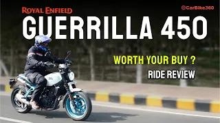 What Changes Does OBD2B Brings Onboard RE Guerrilla 450 ? | Ride Review!